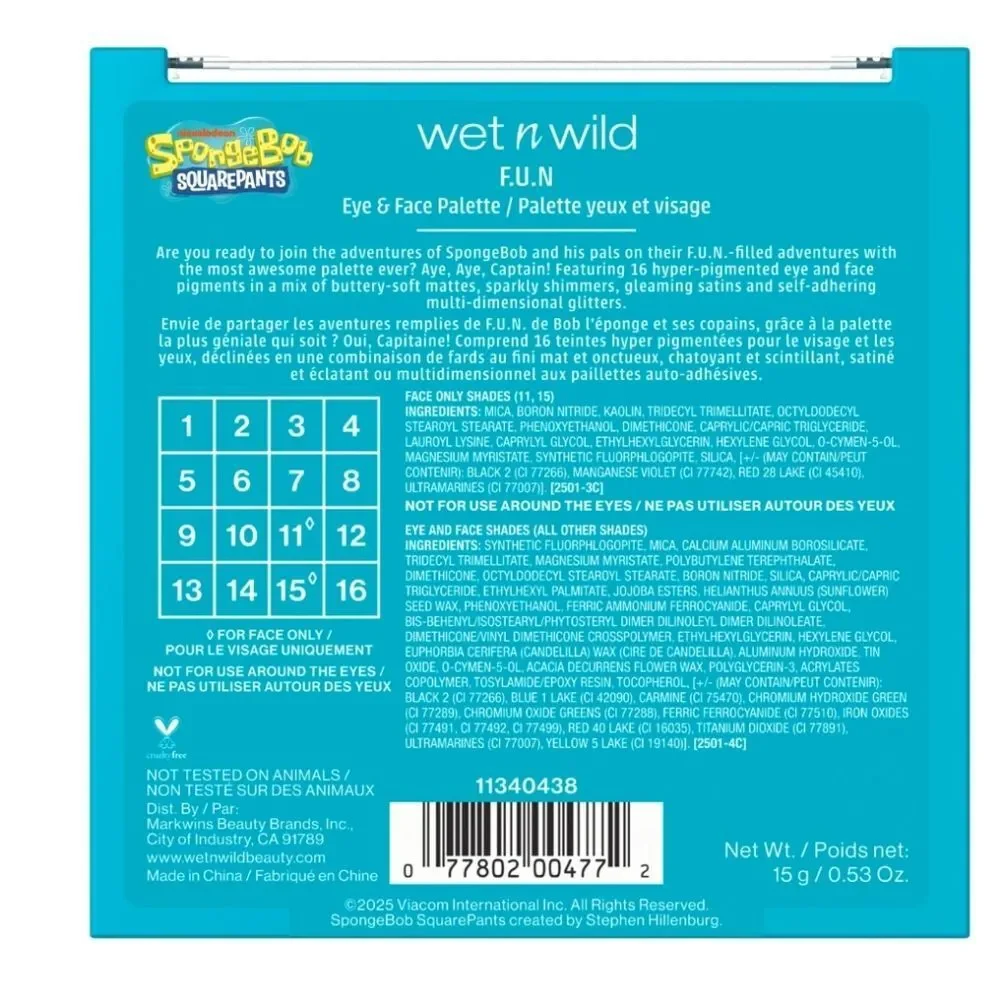 wet n wild colorful palette